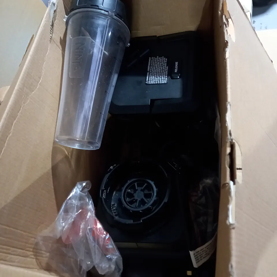 NINJA 2-IN-1 BLENDER WITH AUTO-IQ (BN750UK) BLACK/SILVER