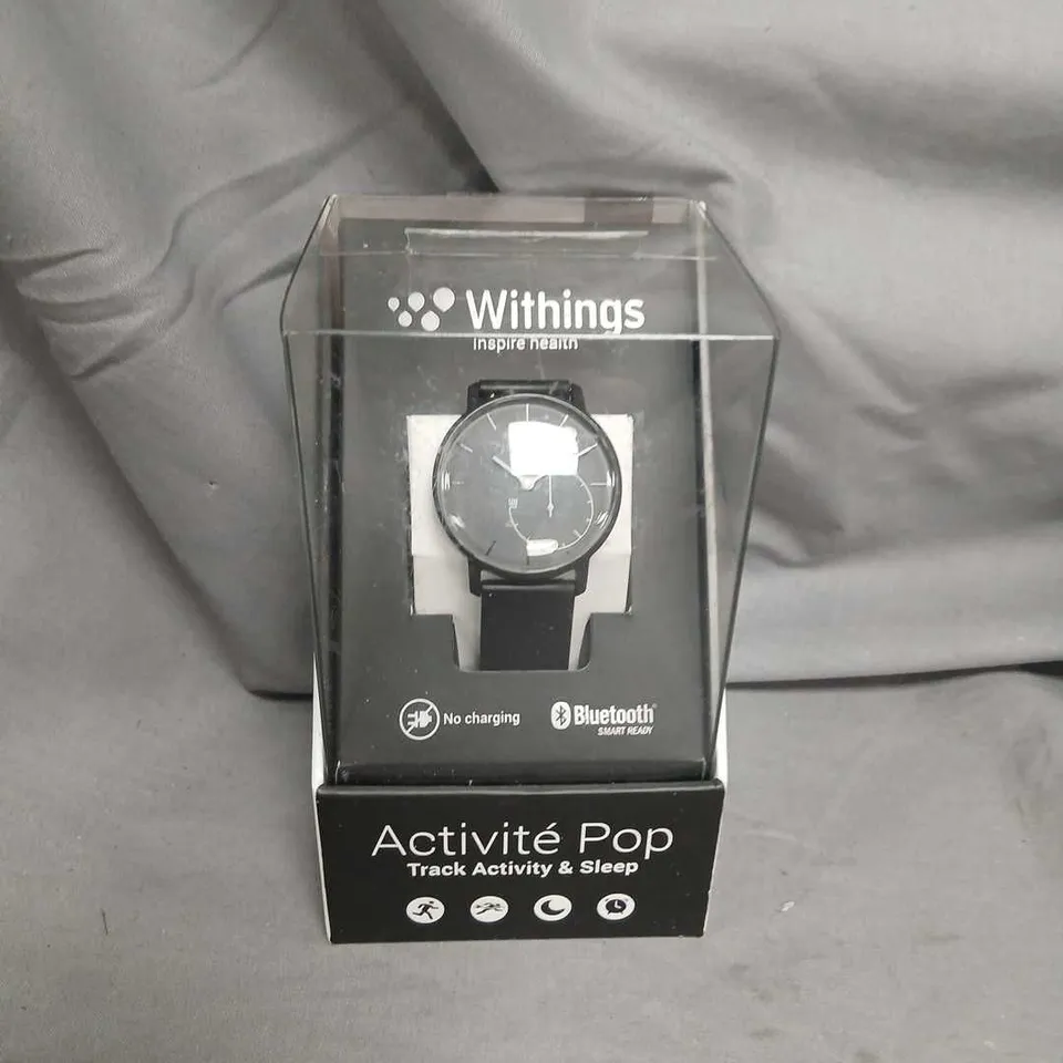 WITHINGS ACTIVITÉ POP – ACTIVITY & SLEEP WATCH, BLACK