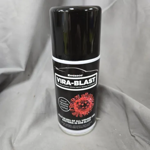BOXED SET OF 12 EMISSCO VIRA-BLAST VEHICLE SANITISER (12X150ML)