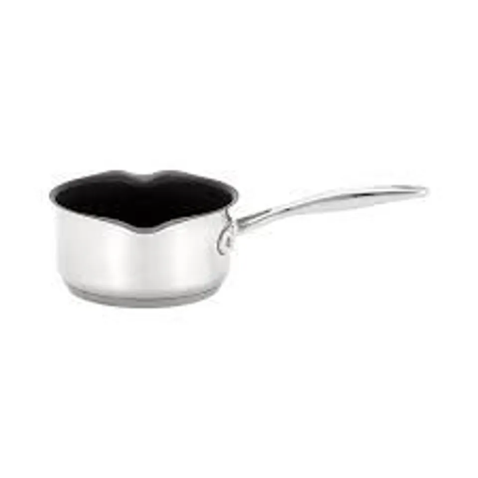 BOXED STELLAR 7000, 14cm STAINLESS STEEL MILK PAN, 0.8L (1 BOX)