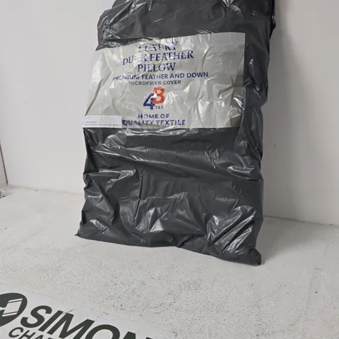 Duck Feather Pillow with Microfibre Cover β Premium Quality