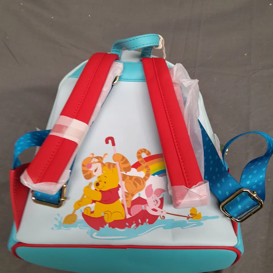 DISNEY WINNIE THE POOH LOUNGEFLY RAINY DAY MINI BACKPACK