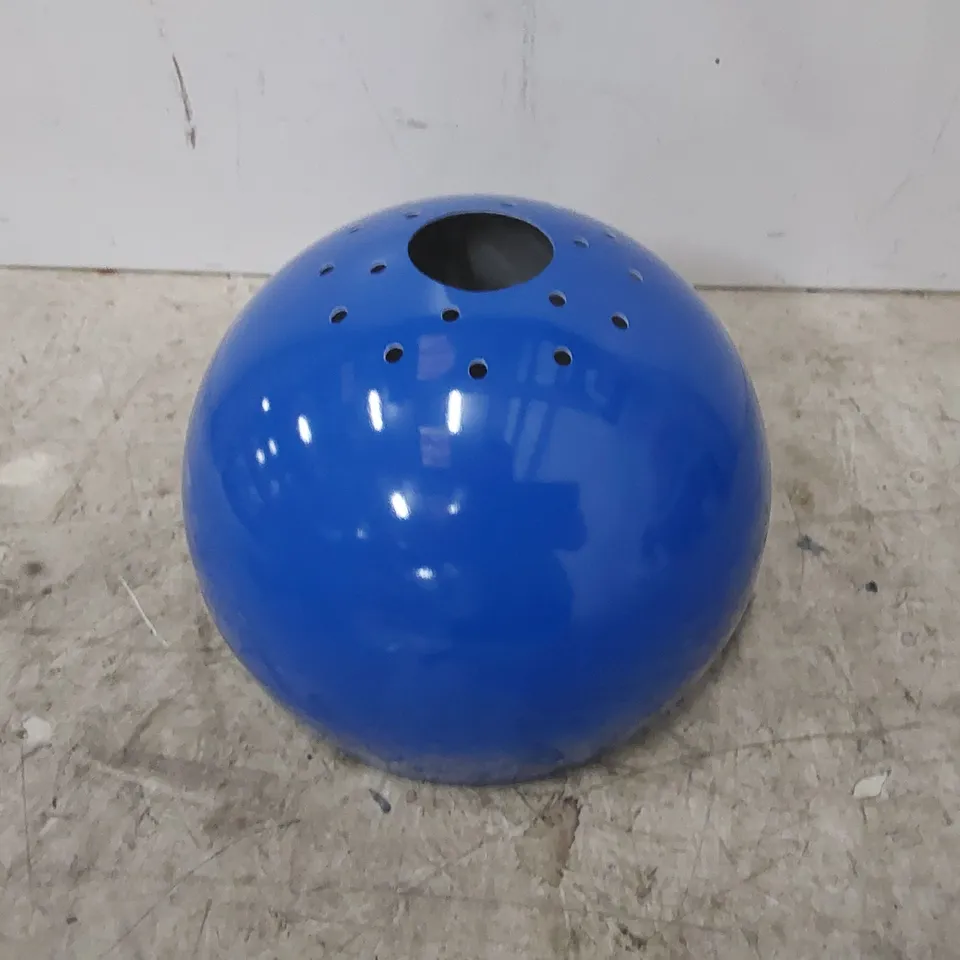 BOXED MINI ARCO METAL PENDANT SHADE - NAVY BLUE