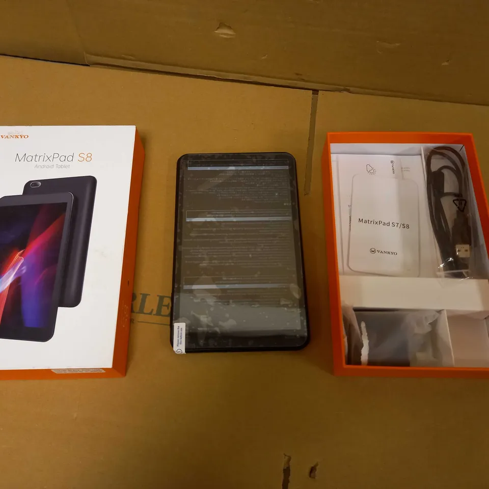 VANKYO MATRIXPAD S8 ANDROID TABLET