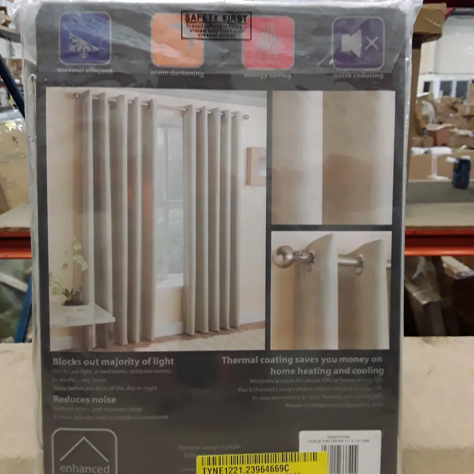 BILLER EYELET THERMAL LIGHT REDUCING CURTAIN (SET OF 2) 