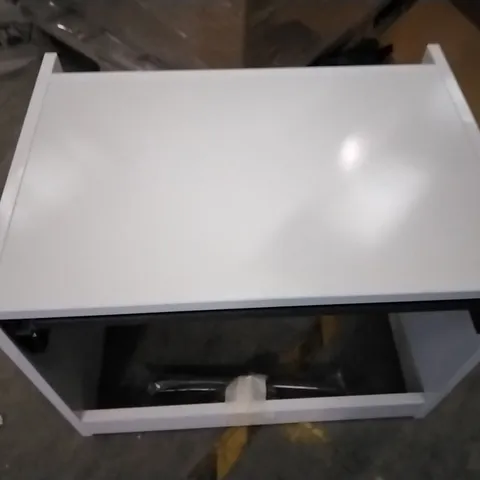 BOXED 600 WALL HUNG SINGLE DRAWER CARCASS GLOSS WHITE