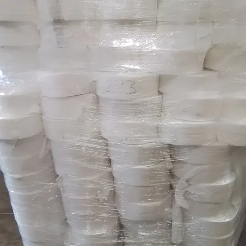 PALLET CONTAINING APPROXIMATELY 270 WHITE PAPER CLEANING ROLLS