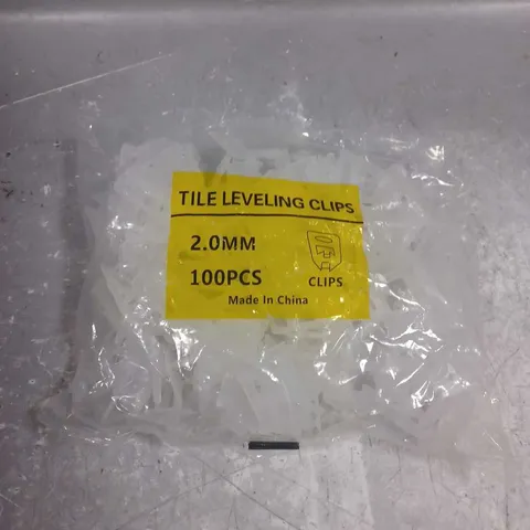 TILE LEVELING CLIPS IN CLEAR 8X100PCS