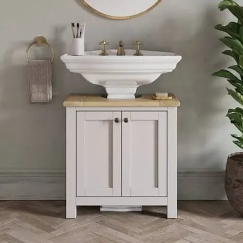 BOXED OLNEY UNDER SINK CABINET - STONE (1 BOX)