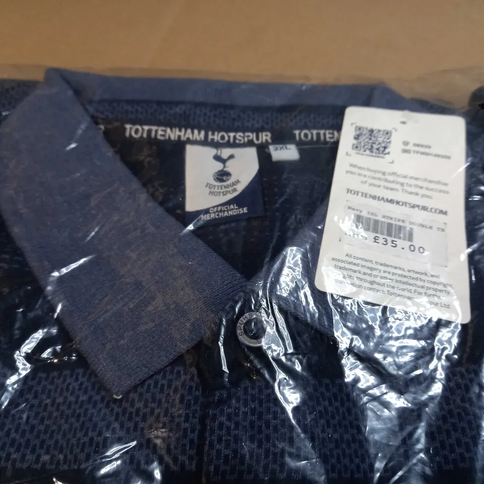 PACKAGED TOTTENHAM HOTSPURS NAVY POLO - 3XL