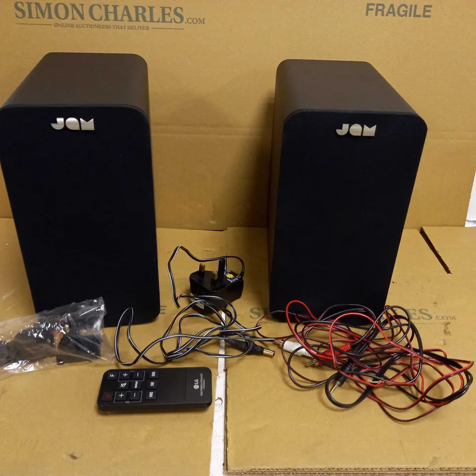 JAM BLUETOOTH BOOKSHELF SPEAKERS