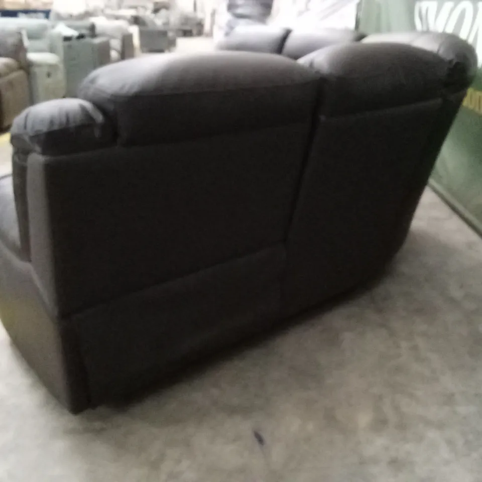 ROTHBURY LUXURY FAUX LEATHER HIGH BACK MANUAL RECLINER CORNER GROUP SOFA - CHOCOLATE RRP £1599