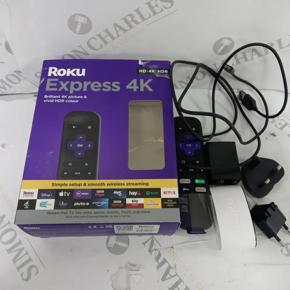 BOXED ROKU EXPRESS 4K STREAMING STICK