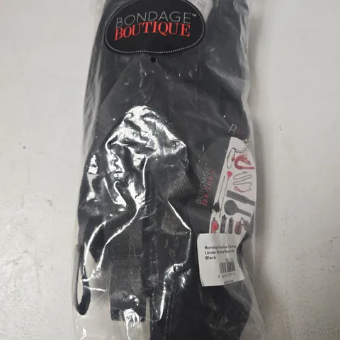 BONDAGE BOUTIQUE BLACK ROSE UNDER MATTRESS RESTRAINT SET 