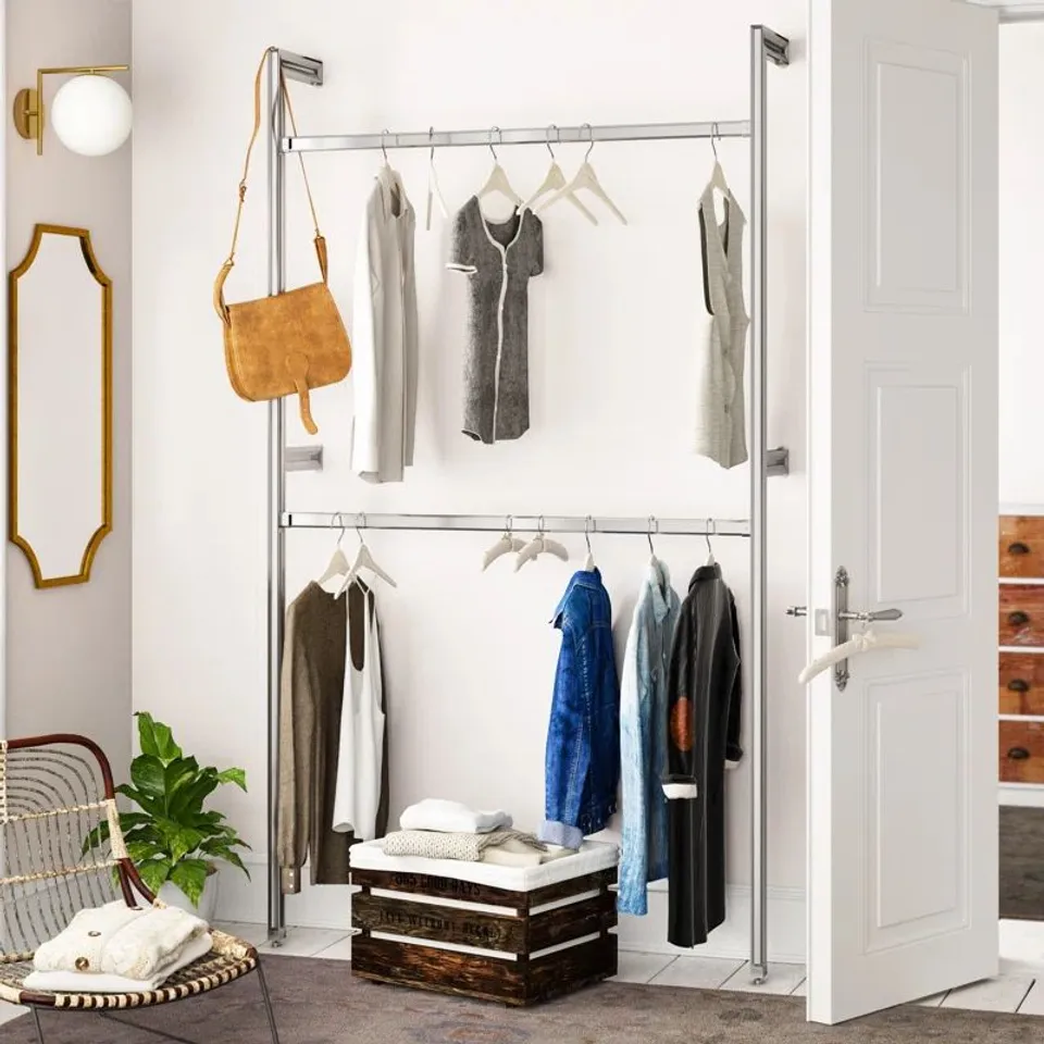 BOXED RELAX 58CM - 128CM CLOSET SYSTEM 