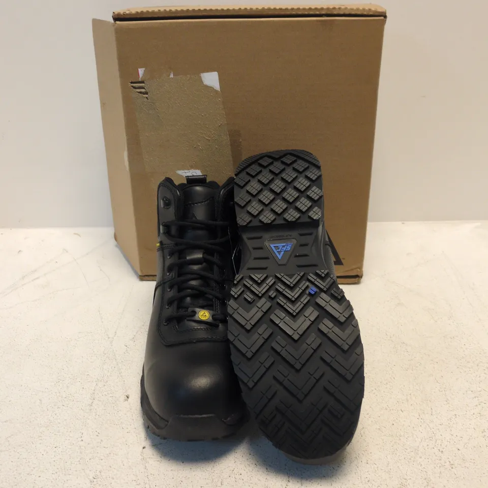 SFC PRO SAFETY BOOTS – BLACK LEATHER WORK BOOTS