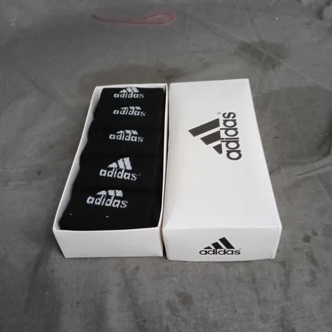 ADIDAS SOCKS – BLACK, BOX SET SIZE UNSPECIFIED
