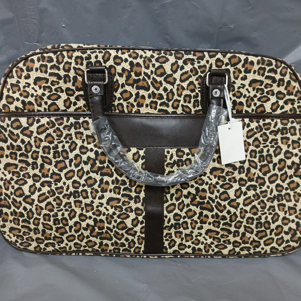 4 UNBRANDED LEOPARD PRINT BAGS