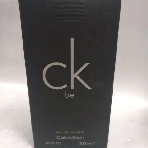 BOXED CK BE EAU DE TOILETTE CALVIN KLEIN 200ML