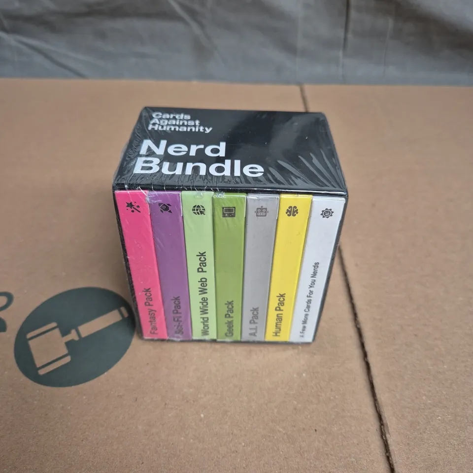 SEALED CARDS AGAINST HUMANITY NERD BUNDLE