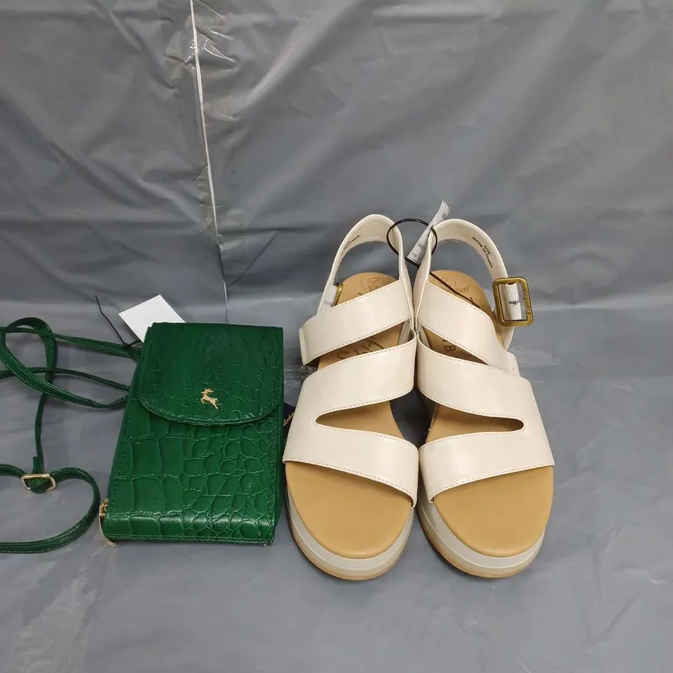 LOT OF APPROXIMATELY 15 CLOTHING, BAGS AND SHOES