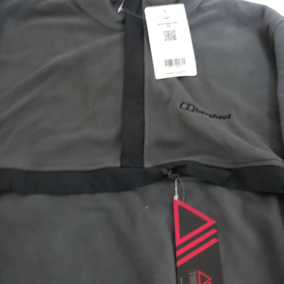 BERGHAUS ASLAM MICRO FLEECE IN GREY - XL