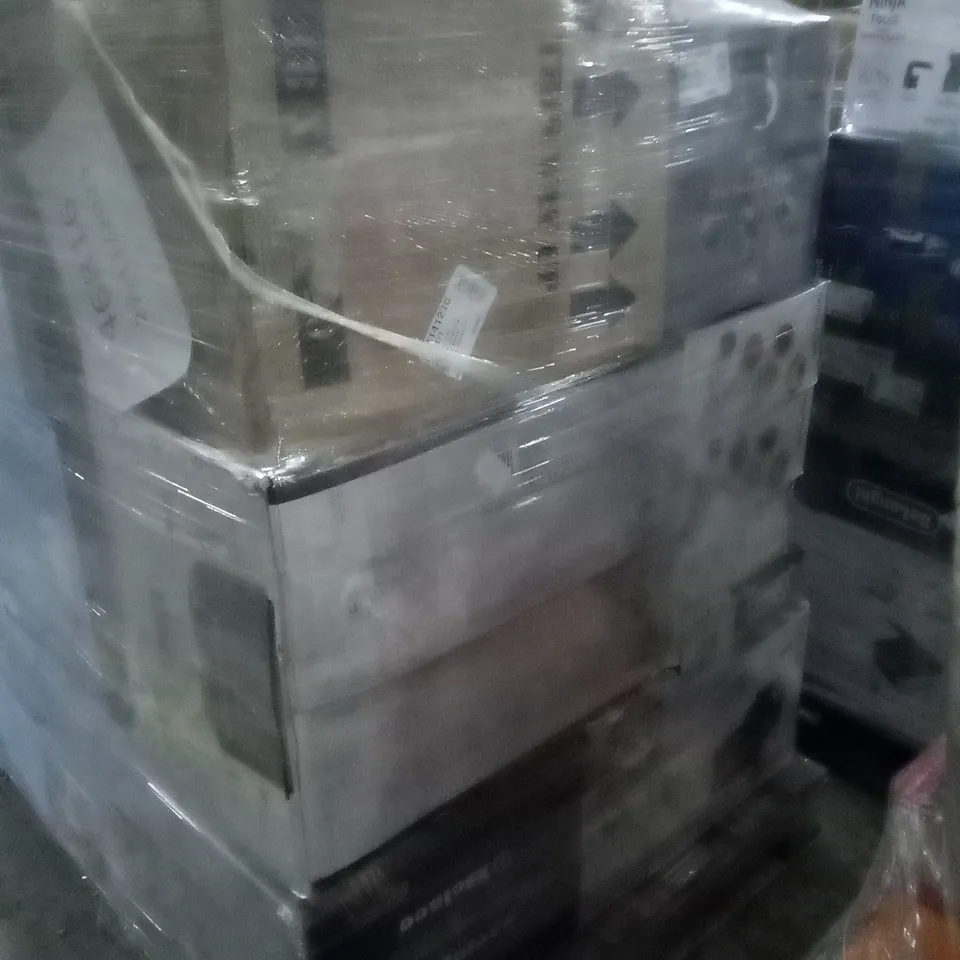 PALLET OF APPROXIMATELY 41 ASSORTED ELECTRICAL ITEMS TO INCLUDE AIR FRYERS , KNIFE BLOCKS , VACUUM CLEANERS, ETC 