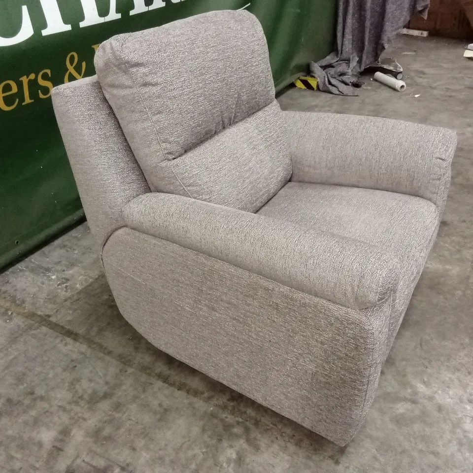QUALITY DESIGNER ITALIAN MADE FABRIC UPHOLSTERED ARMCHAIR