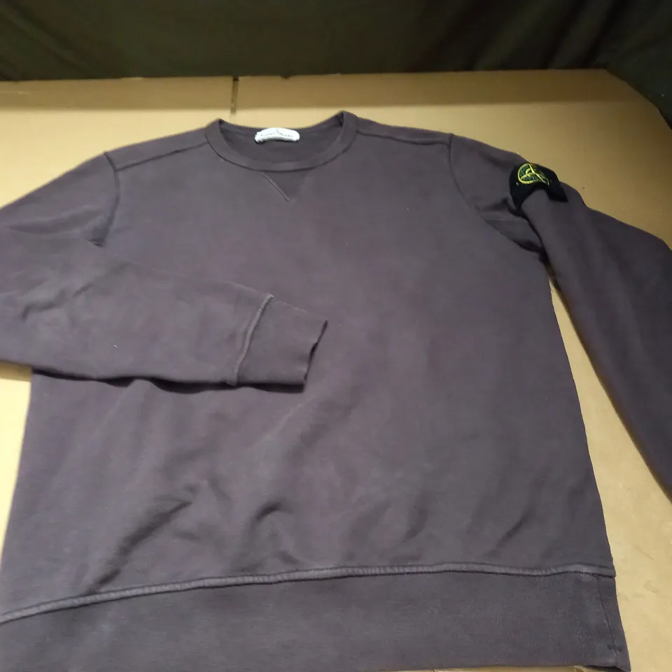 STONE ISLAND PURPLE JUMPER - L