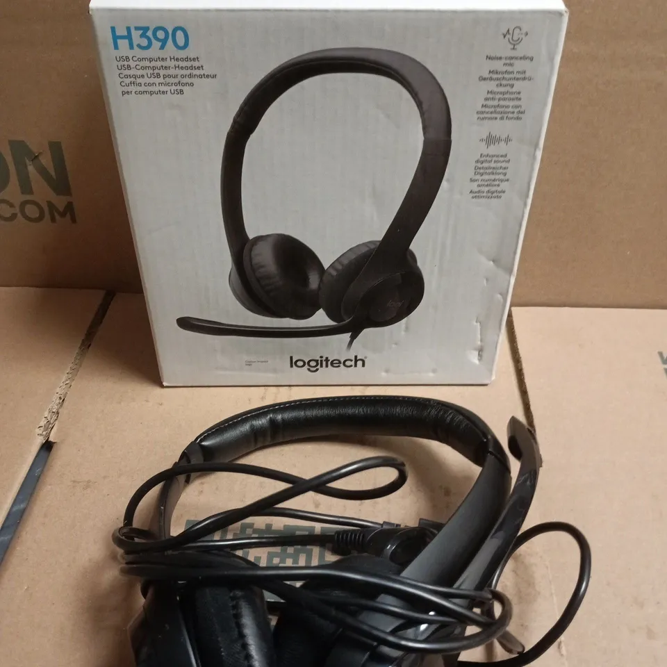 LOGITECH H390 USB COMPUTER HEADSET