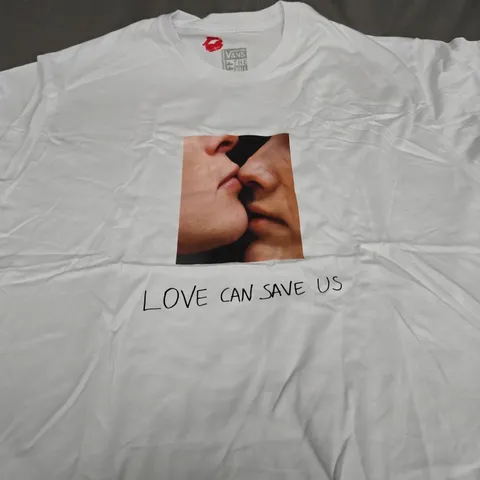 VANS OFF THE WALL PRINT SHIRT SIZE L