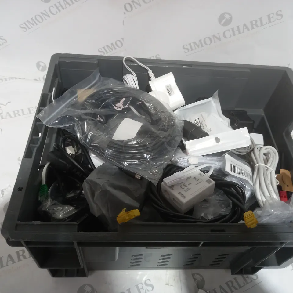TOTE OF APPROXIMATELY 12 MONITOR WIRE CONNECTIONS