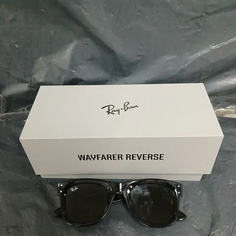 RAY-BAN 0RBR0502S REVERSE SQUARE SUNGLASSES - BLACK