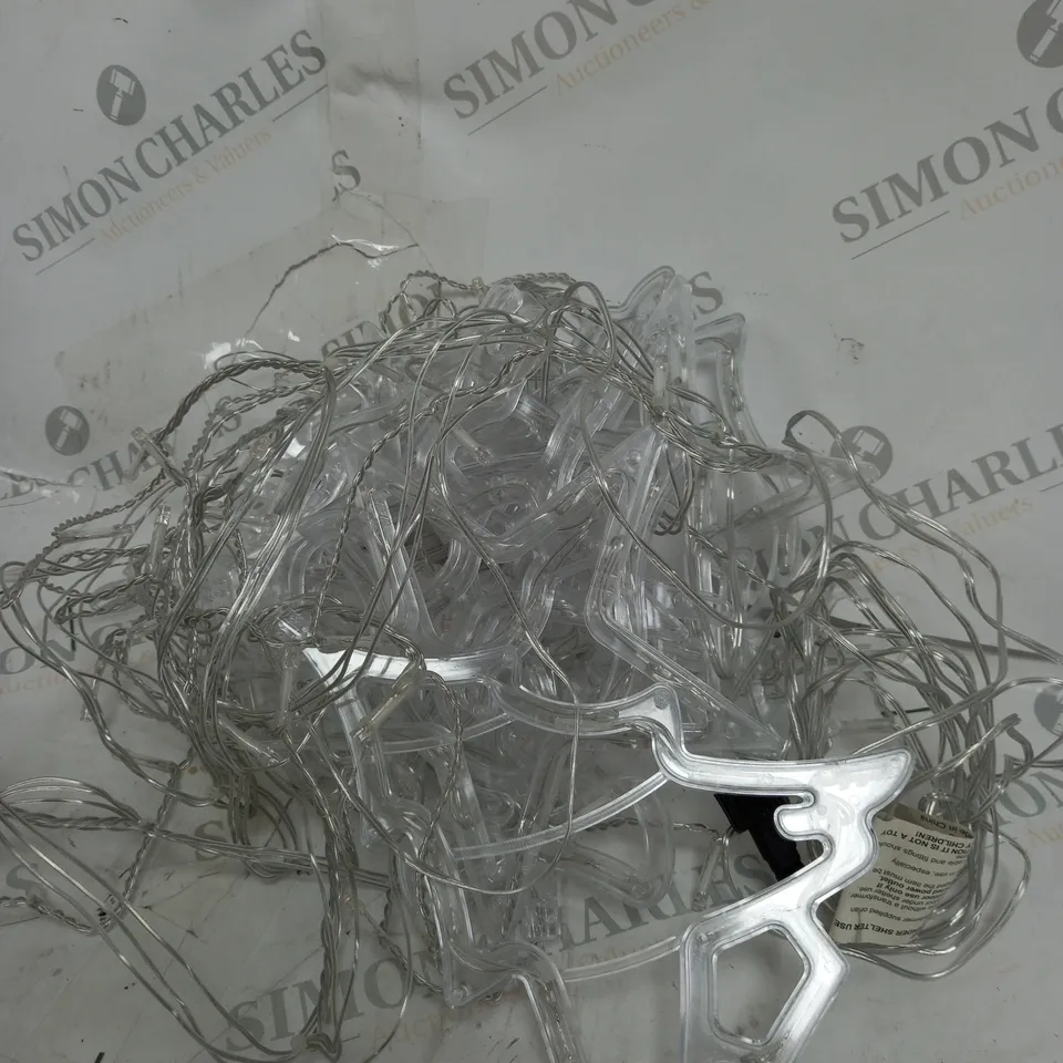 CURTAIN WINDOW LIGHT WITH CHRISTMAS ICON RRP £24.99