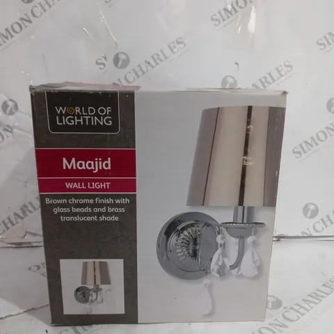 BOXED WORLD OF LIGHTING MAAJID WALL LIGHT