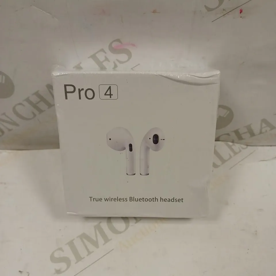 SEALED PRO 4 TRUE WIRELESS BLUETOOTH EARPHONES 