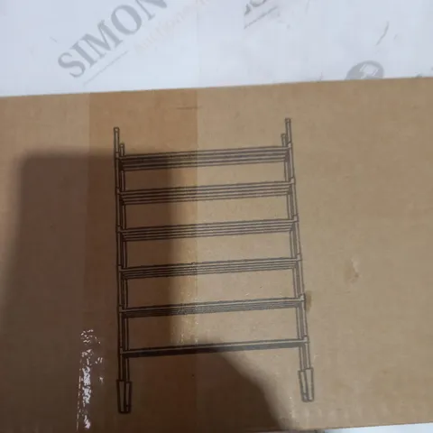 BOXED CLOTHES DRYING RACK BLACK