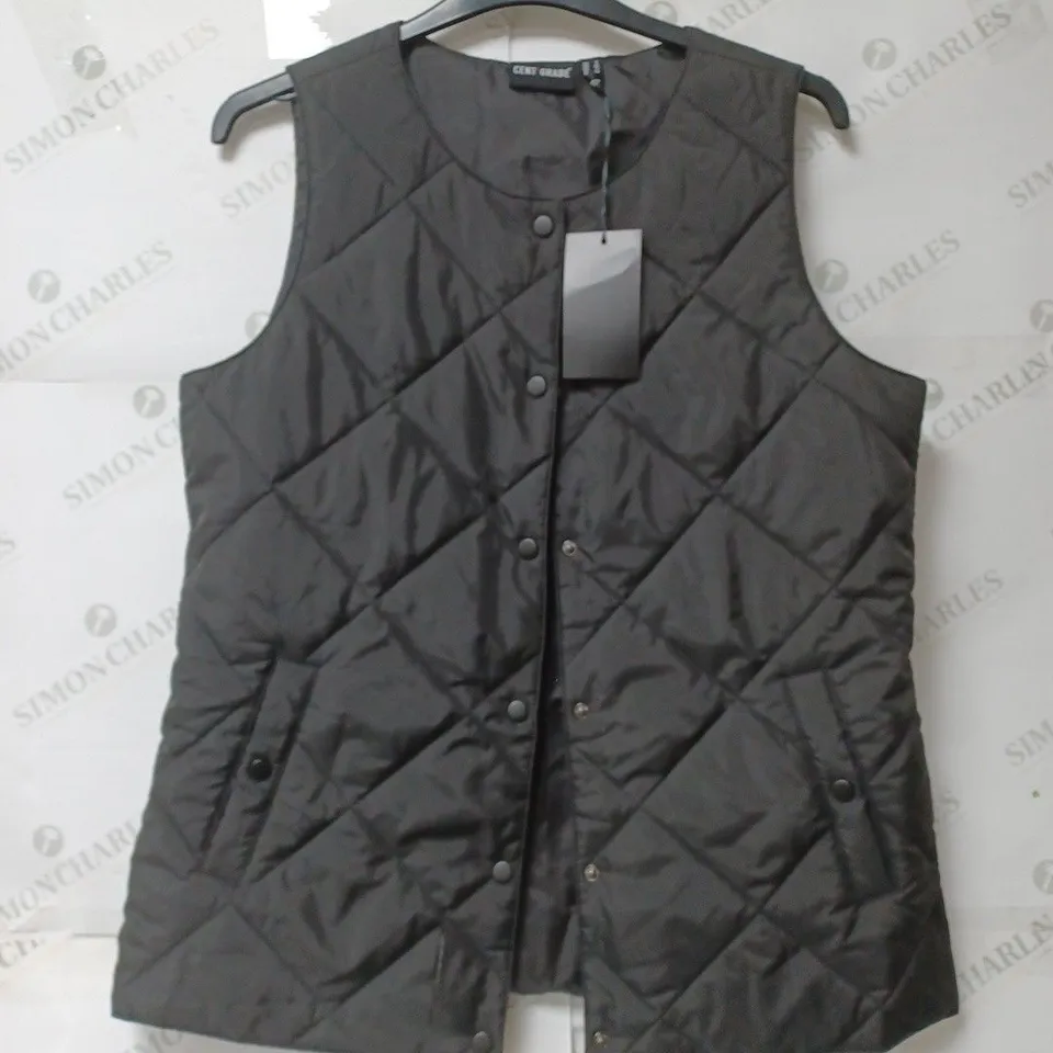 CENTIGRADE LADIES BLACK GILET SIZE M