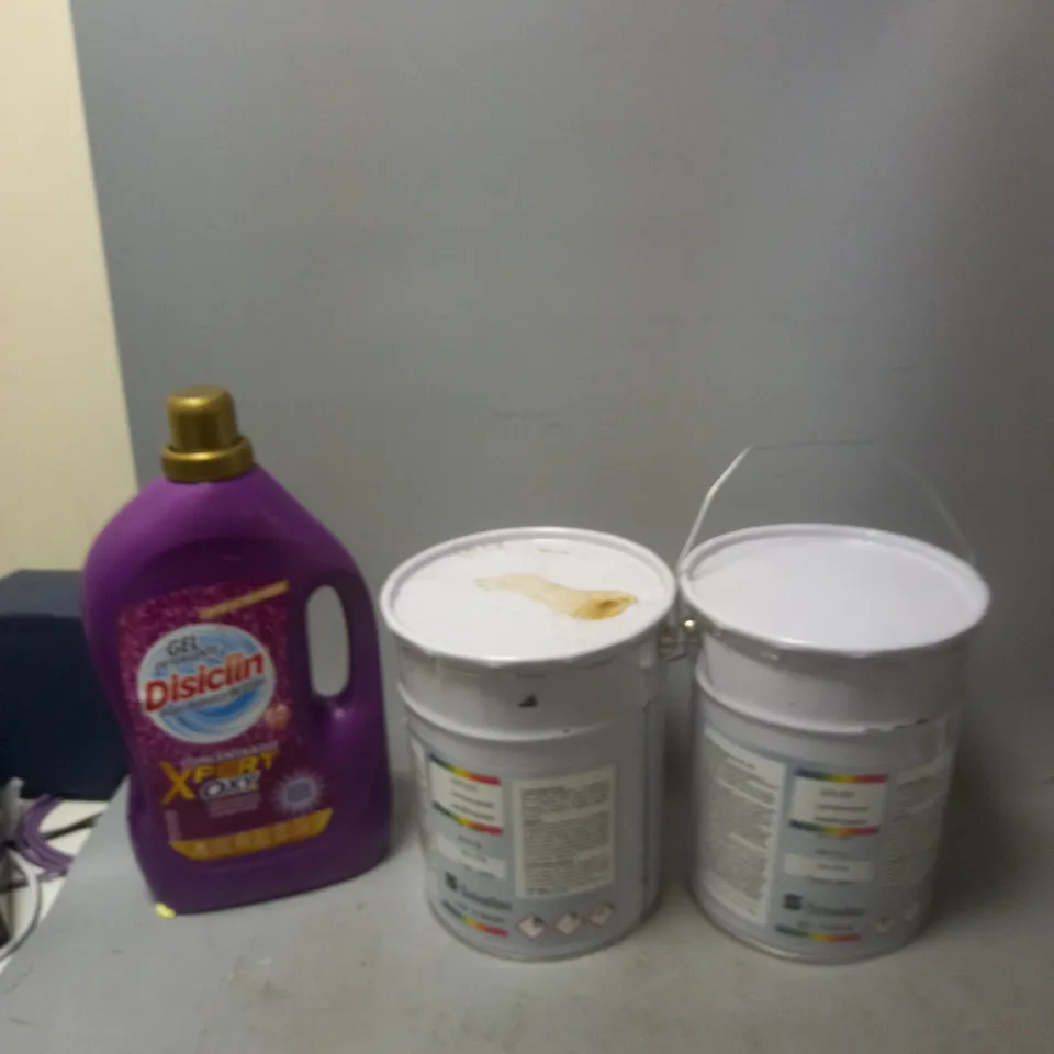 3 HOUSEHOLD ITEMS TO INCLUDE DISICILIN XPERT, AND 2X EPOXY JAUNE SETONLINE 