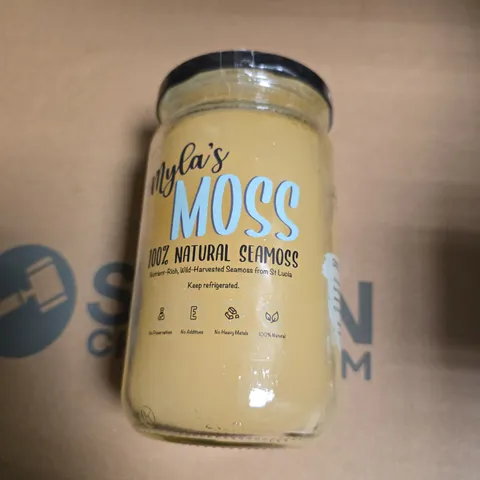 NYLA'S MOSS 100% NATURAL SEAMOSS – JAR - BEST BEFORE 31/5/26