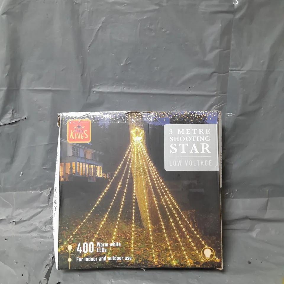 BOXED THREE KINGS 3 METER SHOOTING STAR LIGHT  RRP £12