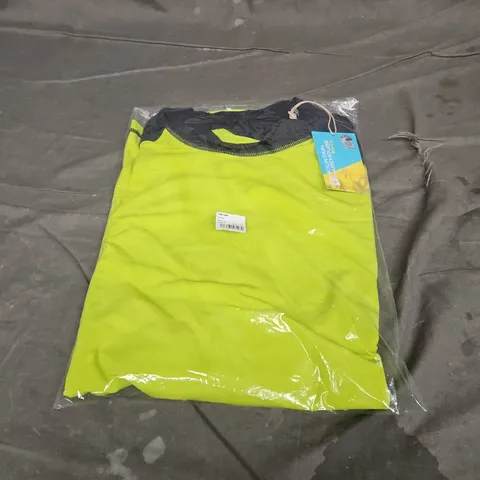 MOUNTAIN WAREHOUSE BEACH RASH VEST IN YELLOW SIZE 2XL