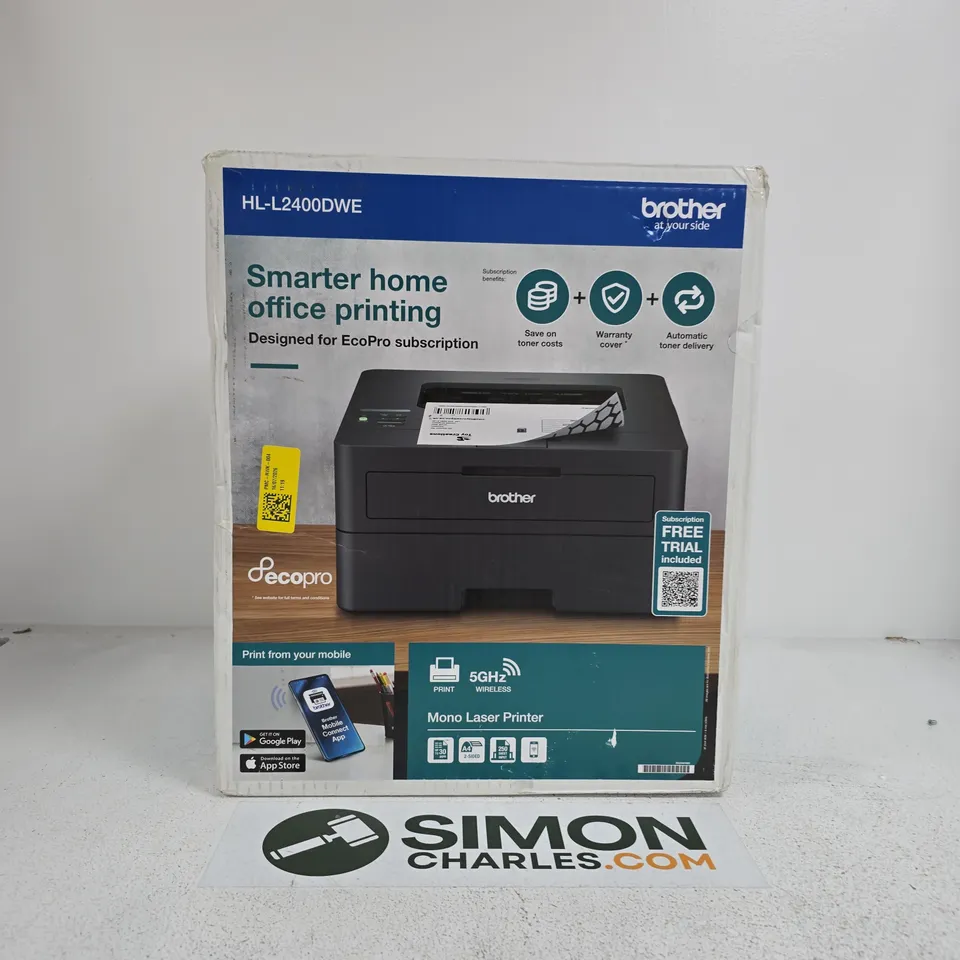 BOXED BROTHER WIRELESS HOME PRINTER