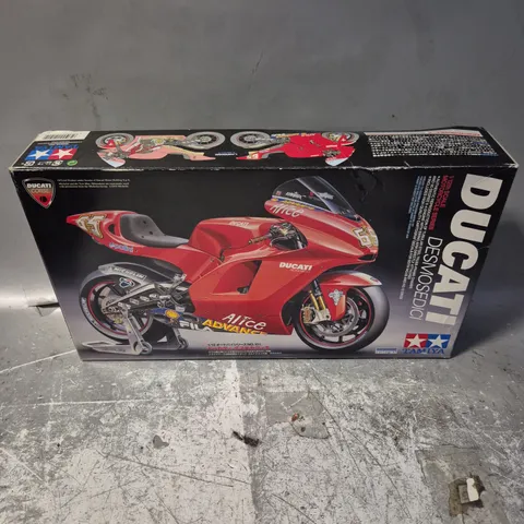 BOXED TAMIYA DUCATI 1/12TH SCALE MOTORCYCLE 