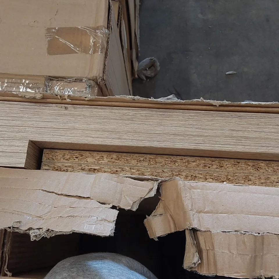 BOXED OAK TREE CABINET (1 BOX)