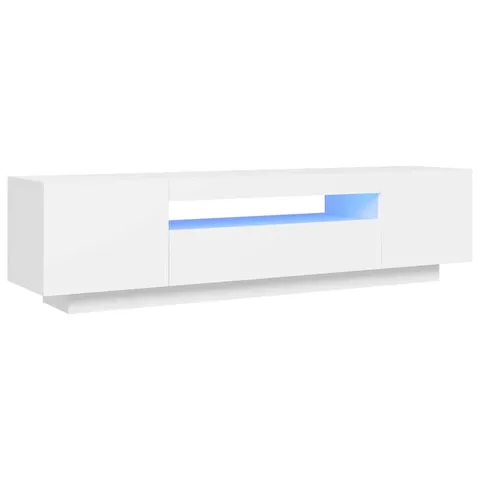BOXED LABORDE TV CABINET WITH LED LIGHTS (1 BOX)