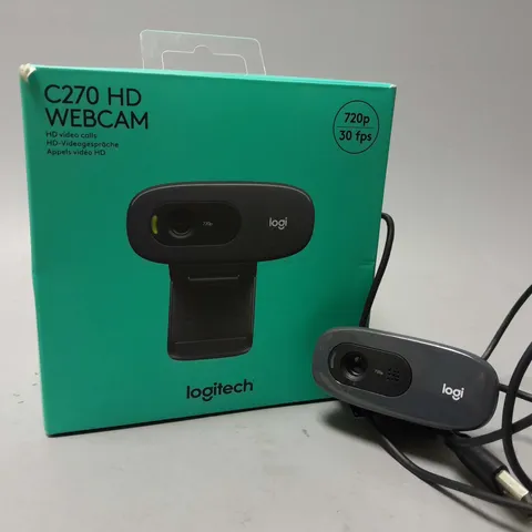 BOXED LOGITECH C270 HD WEBCAM