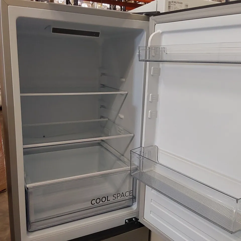 HOOVER HOCT3L517FSK 252 LITRE 50/50 FREESTANDING FRIDGE FREEZER SILVER - UNPROCESSED RAW RETURN