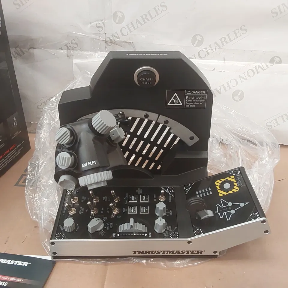 BOXED THRUSTMASTER U.S. AIR FORCE VIPER THROTTLE QUADRANT SYSTEM