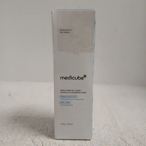 MEDICUBE ZERO PORE SA CLEAR CAPSULE CLEANSING FOAM 120G